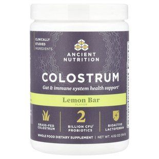 Ancient Nutrition, Colostrum, Lemon Bar, 4.02 oz (114 g) купить в Киеве и Украине