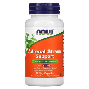 Витамины для снижения уровня кортизола Now Foods (Super Cortisol Support) 90 растительных капсул купить в Киеве и Украине