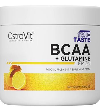 OstroVit-BCAA + Glutamine OstroVit 200 г Лимон