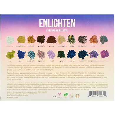 Палітра тіней для повік, Enlighten, IBY Beauty, 0,7 унції (20 г)