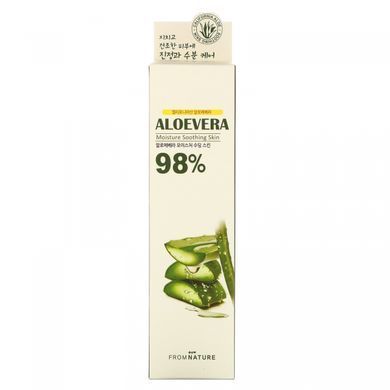 Aloe Vera, 98% Soothing Skin Moisture, FromNature, 150 ml