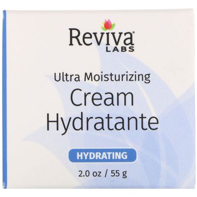 Ультра зволожуючий крем-гідратанте, Ultra Moisturizing, Cream Hydratante, Reviva Labs, 55 г