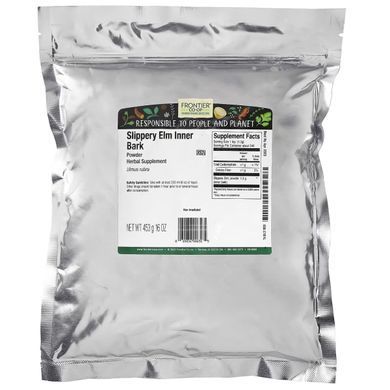 Порошок коры вяза, Frontier Natural Products, 453 г купить в Киеве и Украине
