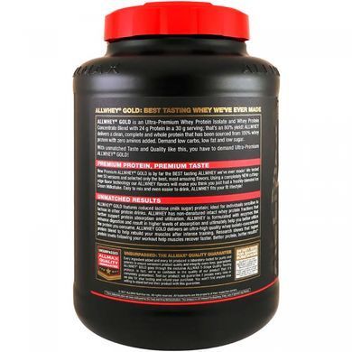 Сироватковий протеїн ALLMAX Nutrition (AllWhey Gold) 2270 г святковий торт