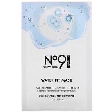 Водяная маска № 9, Water Fit Mask № 9, Lapalette, 10 листов, 0,91 жидкой унции (27 мл) каждая