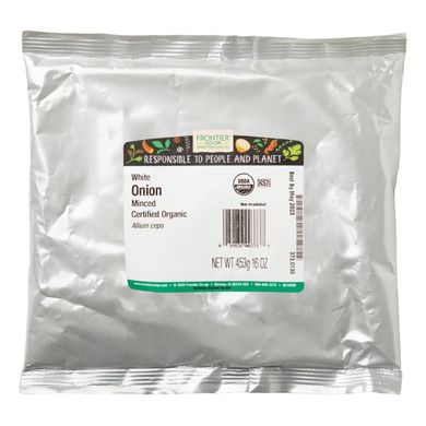 Цибуля нарізана органік Frontier Natural Products (Onion) 453 г