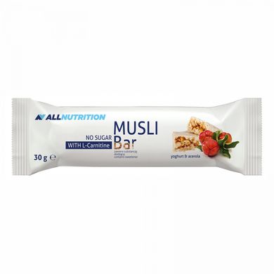 Musli Bar L-carnitine 30g Yogurt Acerola (До 08.23) купить в Киеве и Украине