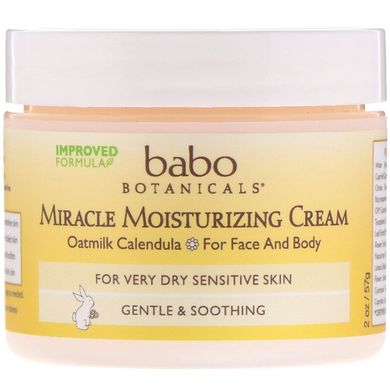 Увлажняющий крем с календулой Babo Botanicals (Miracle Moisturizing Cream) 57 г купить в Киеве и Украине