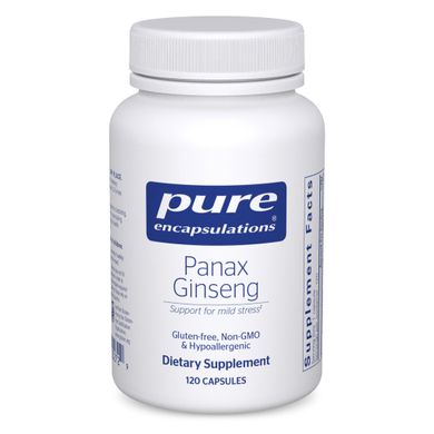 Женьшень Pure Encapsulations (Panax Ginseng) 120 капсул купить в Киеве и Украине