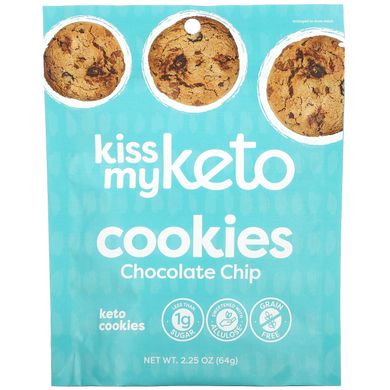 Kiss My Keto, Кето-печиво, шоколадна крихта, 2,25 унції (64 г)