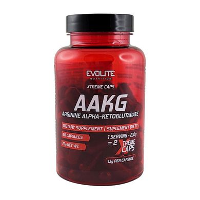 AAKG Extreme Evolite Nutrition 60 caps купить в Киеве и Украине