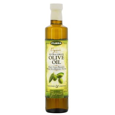 Оливкова олія екстра органік Flora (Virgin Olive Oil) 500 мл