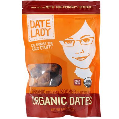 Органічні фініки, Date Lady, 227 г