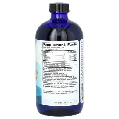 Детская ДГК, Клубника, Nordic Naturals, 4 fl oz (119 мл) купить в Киеве и Украине
