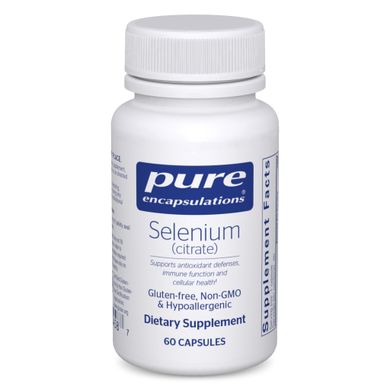 Селен Цитрат Pure Encapsulations (Selenium Citrate) 60 капсул