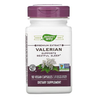 Валеріана стандартизована Nature's Way (Valerian) 90 капсул