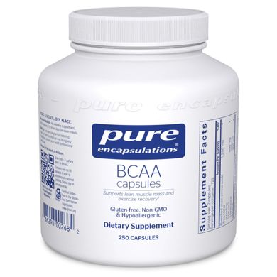 BCAA Pure Encapsulations 250 капсул