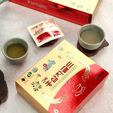 Чай красного корейского женьшеня GOLD Gimpo Paju Ginseng 50 пакетиков купить в Киеве и Украине