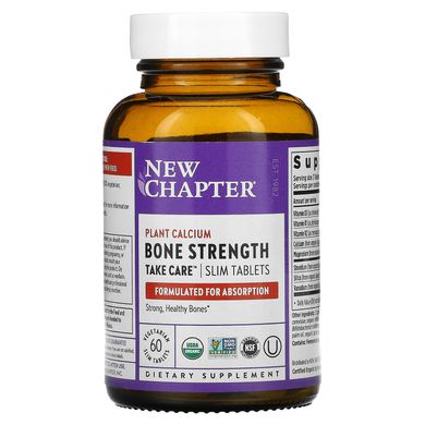 Комплекс для зміцнення кісток New Chapter (Bone Strength Take Care) 60 таблеток