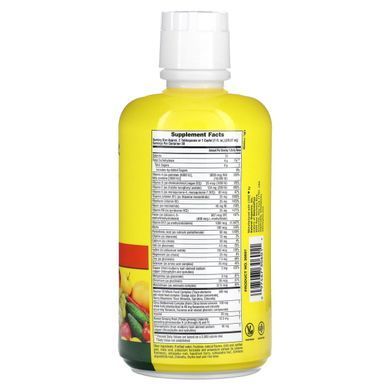 Мультивитамины и минералы тропические фрукты жидкие Nature's Plus (Multi-Vitamin & Mineral) 887.1 мл купить в Киеве и Украине