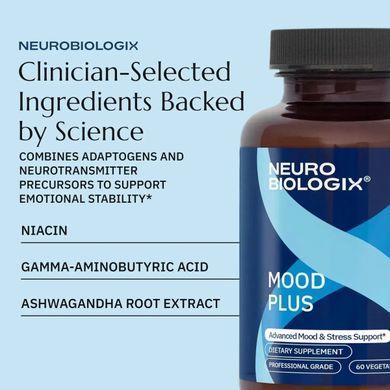 Neurobiologix Advanced Mood and Stress Support (Mood Plus) 60 Capsules