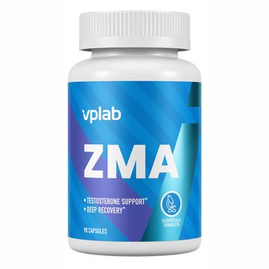 ЗМА для відновлення та підтримки тестостерону VPLab (ZMA) 90 таблеток