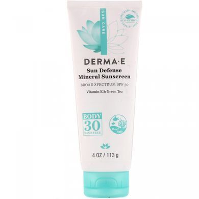Сонцезахисний крем антиоксидант SPF 30 Derma E (Antioxidant Sunscreen) 113 г
