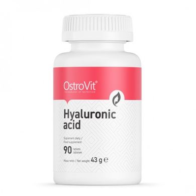 Гіалуронова кислота, HYALURONIC ACID, OstroVit, 90 таблеток