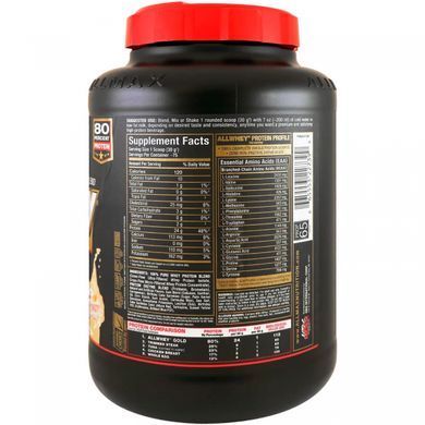 Сироватковий протеїн ALLMAX Nutrition (AllWhey Gold) 2270 г святковий торт
