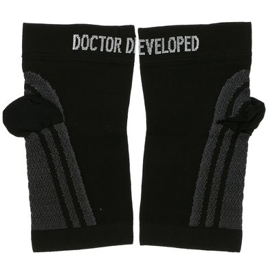 Doctor Arthritis, Мідний рукав та посібник для стопи, середній розмір, чорний, 1 пара