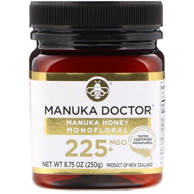 Манука мед Manuka Doctor (Manuka Honey Monofloral) MGO 225+ 250 г