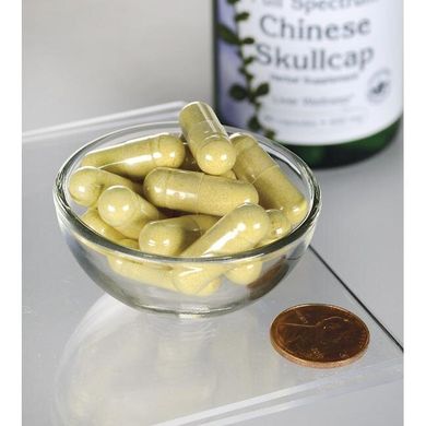 Китайська Шоломниця, Full-Spectrum Chinese Skullcap, Swanson, 400 мг, 90 капсул