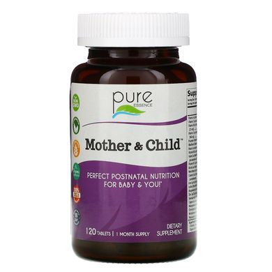 Вітаміни для вагітних, PostNatal Formula, Pure Essence, 120 таблеток