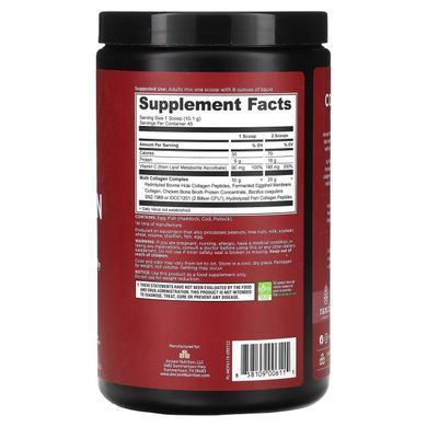 Мультиколагеновий протеїн Dr. Axe / Ancient Nutrition (Multi Collagen Protein) без смаку 459 г