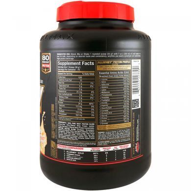 Сироватковий протеїн ALLMAX Nutrition (AllWhey Gold) 2270 г святковий торт