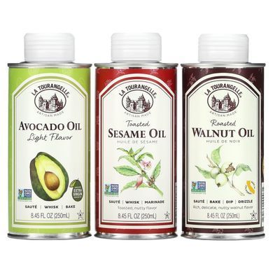 La Tourangelle, LAT Favorites Trio Artisan Oils, 3 шт. по 250 мл (8,45 унції)