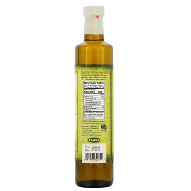 Оливкова олія екстра органік Flora (Virgin Olive Oil) 500 мл
