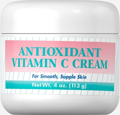 Антиоксидантний крем з вітаміном C Puritan's Pride (Antioxidant Vitamin C Cream) 113 г