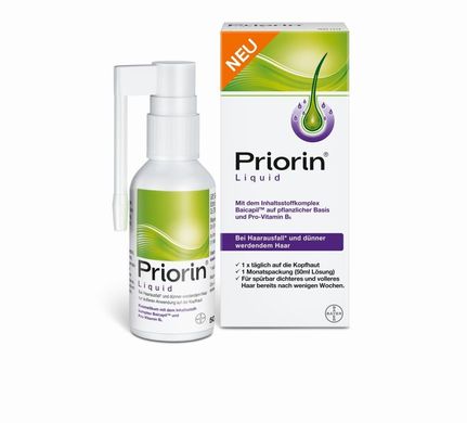 Пріорін-спрей для відновлення росту волосся Priorin Liquid 50 мл