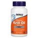 Олія криля Now Foods (Krill Oil) 500 мг 60 капсул фото
