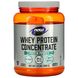 Сироватковий протеїн натуральний без смаку Now Foods (Whey Protein Concentrate) 680 г фото