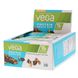 Протеиновый батончик для перекуса, Шоколад и арахисовое масло, Vega, 12 баточников, 1,6 унц. (45 г) каждый фото