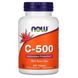 Вітамін C-500 з шипшиною Now Foods (C-500 With Rose Hips) 250 таблеток фото