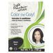 Natural hair dye and conditioner, black