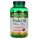 Рыбий жир, Fish Oil, Nature's Bounty, 1200 мг, 200 капсул фото