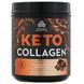 Кето колаген, колагеновий протеїн і кокосові MCT, шоколад, Dr Axe / Ancient Nutrition, 460 г фото