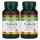 Ацидофільний пробіотик Nature's Bounty (Acidophilus Probiotic) 2 упаковки по 100 таблеток фото