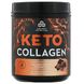 Кето коллаген, коллагеновый протеин и кокосовые MCT, шоколад, Dr. Axe / Ancient Nutrition, 460 г фото