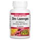 Леденцы с цинком бузиной эхинацеей и витамином C Natural Factors (Zinc Lonzenges With Elderberry Echinacea & Vitamin C) 60 шт фото