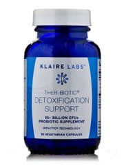 Пробиотики для детокса Klaire Labs (Ther-Biotic Detoxification Support) 60 вегетарианских капсул купить в Киеве и Украине